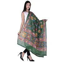 Dupatta Full Embroidered Dupatta Kutch Special Hand Embroidered Dupatta Stoles For Girls/Women Indian Dupatta-thumb1