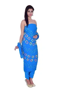 Apratim Cotton Woman/Girl Dress Material/Salwar/Suit Kurta Bottom Dupatta-thumb1