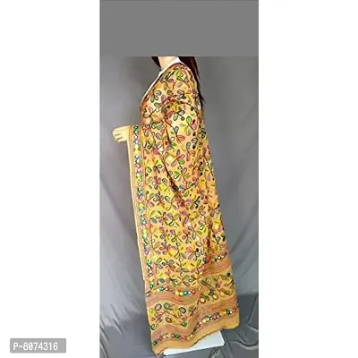 Dupatta Full Embroidered Dupatta Kutch Special Hand Embroidered Dupatta Stoles For Girls/Women Indian Dupatta-thumb4