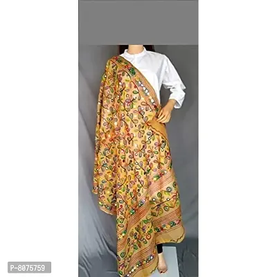 Dupatta Full Embroidered Dupatta Kutch Special Hand Embroidered Dupatta Stoles For Girls/Women Indian Dupatta-thumb3