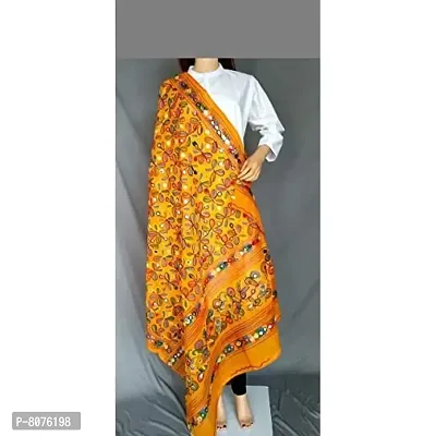 Dupatta Full Embroidered Dupatta Kutch Special Hand Embroidered Dupatta Stoles For Girls/Women Indian Dupatta