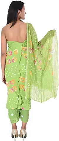 Apratim Cotton Woman/Girl Dress Material/Salwar/Suit Kurta Bottom Dupatta-thumb1