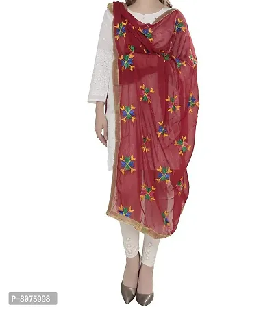 Chiffon phulkari dupatta-thumb3