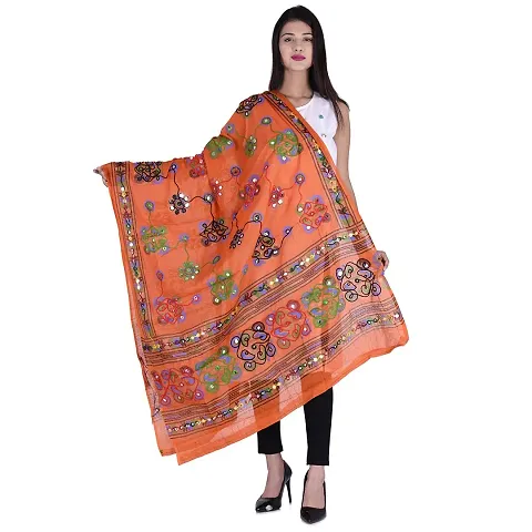 Generic Dupattas (Kutch-Work-Dupatta-05006_Pink_2.35 M)