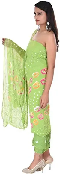 Apratim Cotton Woman/Girl Dress Material/Salwar/Suit Kurta Bottom Dupatta-thumb2