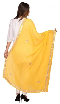 APRATIM Women's Solid Chiffon Dupatta (Chiffon-Dupatta-0107_Pink_2.25 Metres)-thumb2