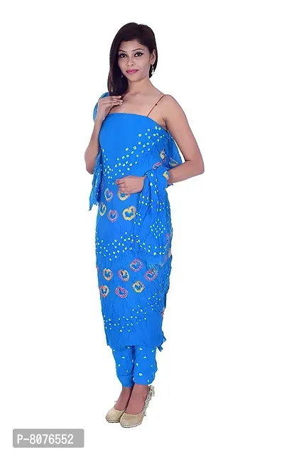 Apratim Cotton Woman/Girl Dress Material/Salwar/Suit Kurta Bottom Dupatta-thumb3