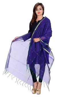 Apratim Women's Dupatta (Blue)-thumb1