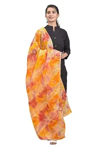 Apratim Kota Doria Women's/Girls Stylish Tradition Leheriya Print Dupatta-07-thumb2