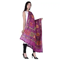 Dupatta Full Embroidered Dupatta Kutch Special Hand Embroidered Dupatta Stoles For Girls/Women Indian Dupatta-thumb1
