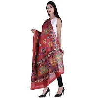 Dupatta Full Embroidered Dupatta Kutch Special Hand Embroidered Dupatta Stoles For Girls/Women Indian Dupatta-thumb1