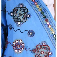 Dupatta Full Embroidered Dupatta Kutch Special Hand Embroidered Dupatta Stoles For Girls/Women Indian Dupatta-thumb2