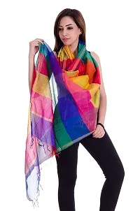 Apratim Tissue multicolored dupatta-thumb1