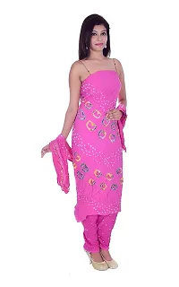 Apratim Cotton Woman/Girl Dress Material/Salwar/Suit Kurta Bottom Dupatta-thumb1