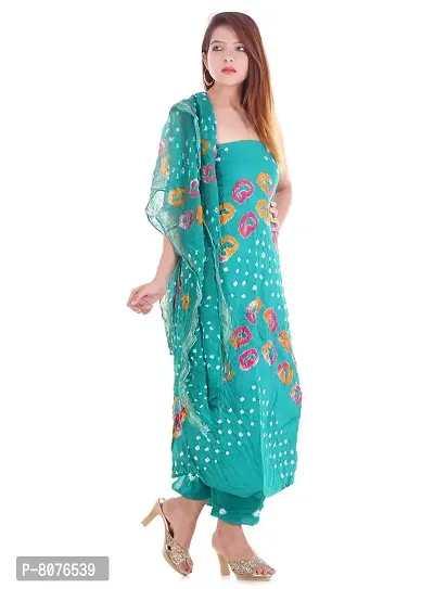 Apratim Cotton Woman/Girl Dress Material/Salwar/Suit Kurta Bottom Dupatta-thumb2