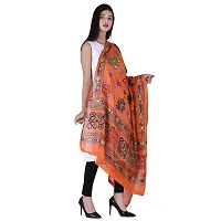 Traditional Design Cotton Long Women's Kutch Embroidery Work Cotton Dupatta Floral Stole Veil Stole Hijab Sarong-thumb3