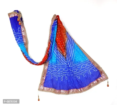 Apratim Multicolored Art Silk Dupatta