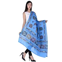 Dupatta Full Embroidered Dupatta Kutch Special Hand Embroidered Dupatta Stoles For Girls/Women Indian Dupatta-thumb1