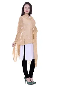 Women's Embroidered Chiffon Dupatta-thumb1