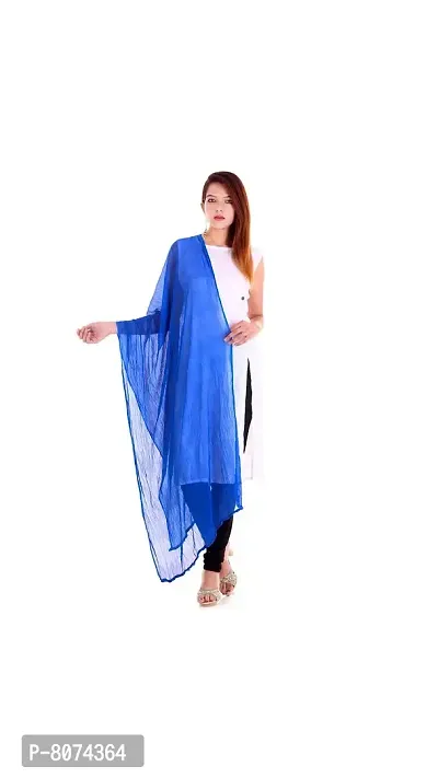 Apratim Women Cotton Solid Color Dupattas