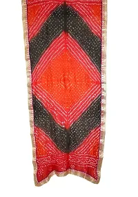 Apratim Multicolored Art Silk Dupatta-thumb1