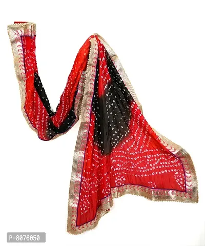 Apratim Multicolored Art Silk Dupatta