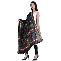 Traditional Design Cotton Long Women's Kutch Embroidery Work Cotton Dupatta Floral Stole Veil Stole Hijab-thumb2