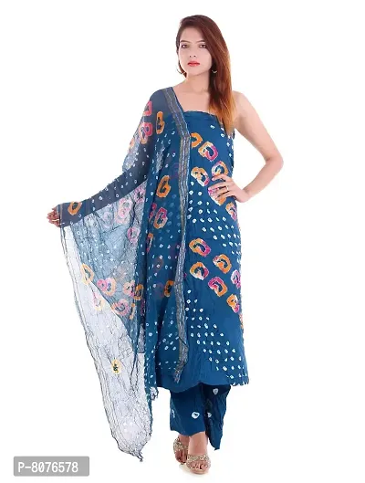 Apratim Cotton Woman/Girl Dress Material/Salwar/Suit Kurta Bottom Dupatta