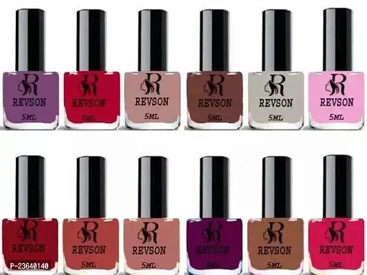 Beautiful Colour Nail Polish, Pack Of 12