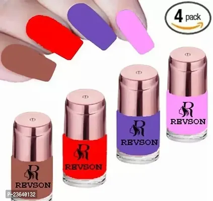 Beautiful Colour Nail Polish, Pack Of 4-thumb0