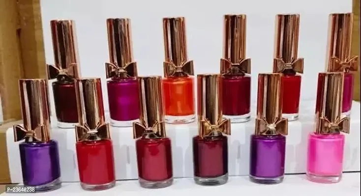 Beautiful Colour Nail Polish, Pack Of 12