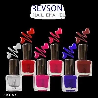 Beautiful Colour Nail Polish, Pack Of 6