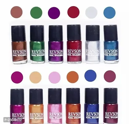 Beautiful Colour Nail Polish, Pack Of 12