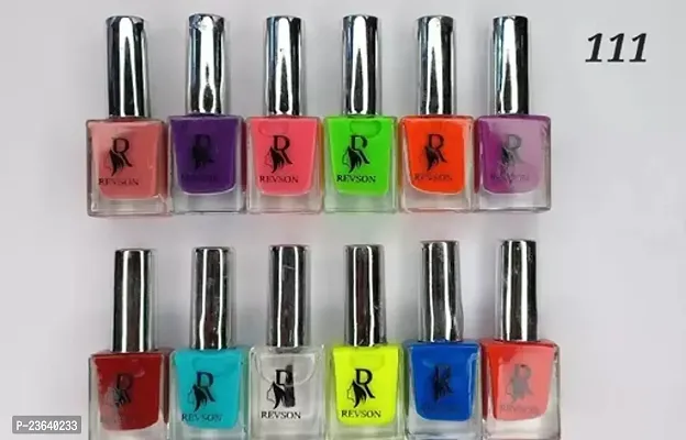 Beautiful Colour Nail Polish, Pack Of 12