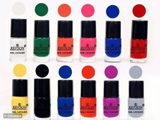 Beautiful Colour Nail Polish, Pack Of 12-thumb0