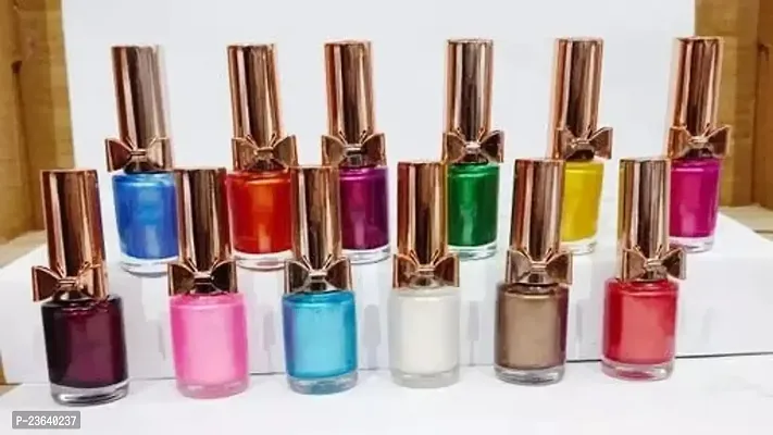 Beautiful Colour Nail Polish, Pack Of 12