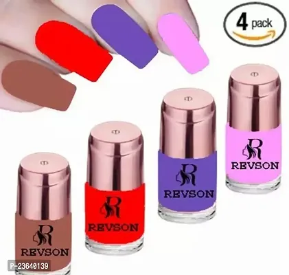 Beautiful Colour Nail Polish, Pack Of 4-thumb0