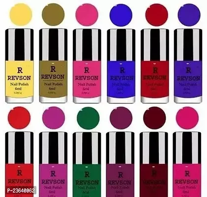 Beautiful Colour Nail Polish, Pack Of 12