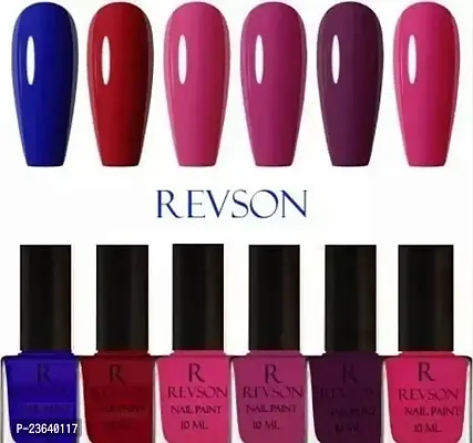 Beautiful Colour Nail Polish, Pack Of 6-thumb0