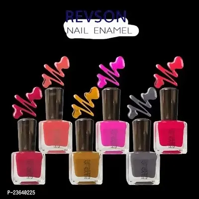 Beautiful Colour Nail Polish, Pack Of 6-thumb0