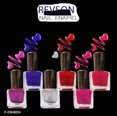 Beautiful Colour Nail Polish, Pack Of 6