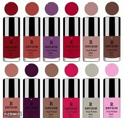 Beautiful Colour Nail Polish, Pack Of 12