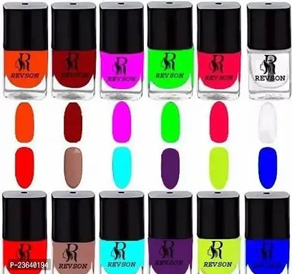 Beautiful Colour Nail Polish, Pack Of 12