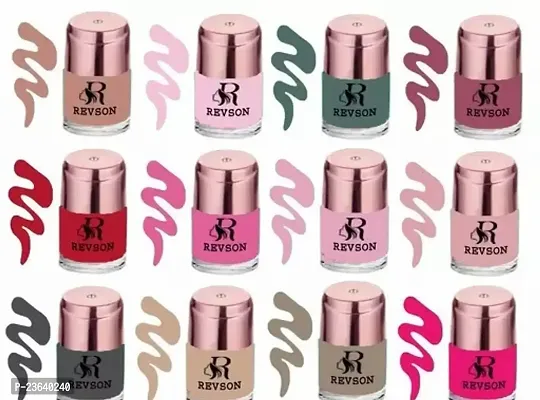 Beautiful Colour Nail Polish, Pack Of 12