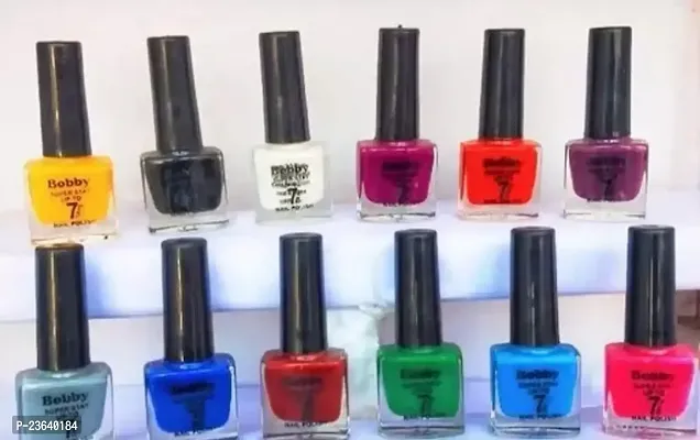 Beautiful Colour Nail Polish, Pack Of 12