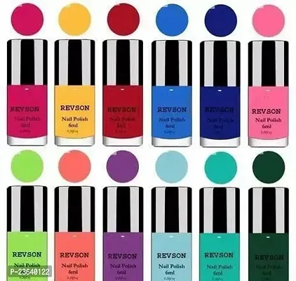 Beautiful Colour Nail Polish, Pack Of 12