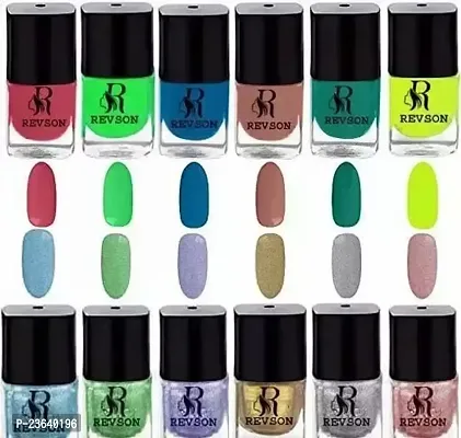 Beautiful Colour Nail Polish, Pack Of 12