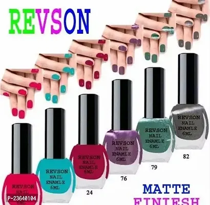 Beautiful Colour Nail Polish, Pack Of 6