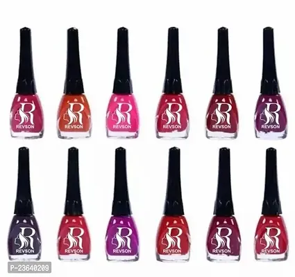 Beautiful Colour Nail Polish, Pack Of 12