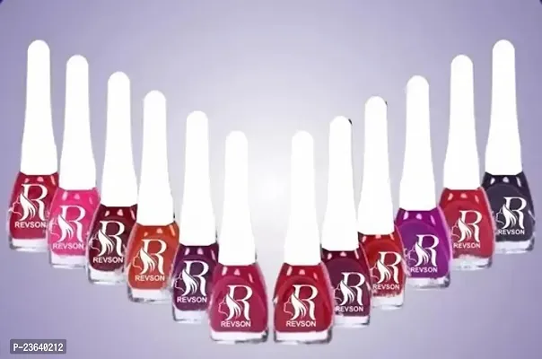 Beautiful Colour Nail Polish, Pack Of 12